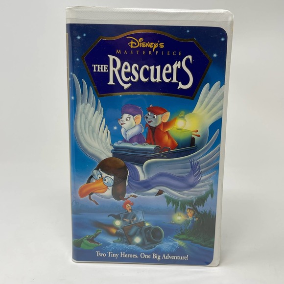 VHS Lot The Rescuers Mouse Detective American Tail Mouse Mice Disney Universal - Picture 4 of 10